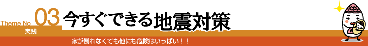 03 今すぐできる地震対策